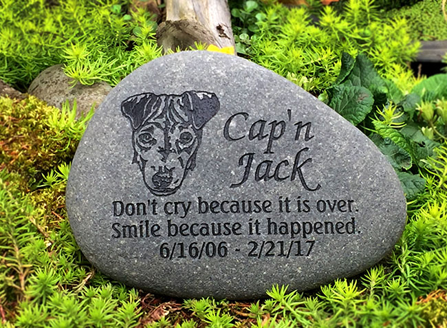 Jack Russel Pet Memorial